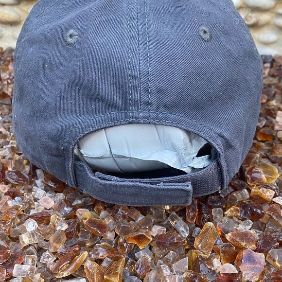 Magnolia Farms Joanna Gaines Port Authority Black Denim Washed Hat/Cap Adj EUC - Picture 5 of 7